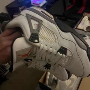 Air jordan 4 2012 white cement refurbish